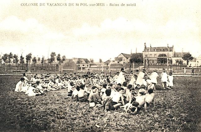 Bains de soleil - Colonie de Vacances de Saint-Pol-sur-Mer