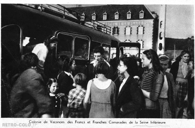 Colonie de Vacances des Francs et Franches Camarades de la Seine-Inférieure