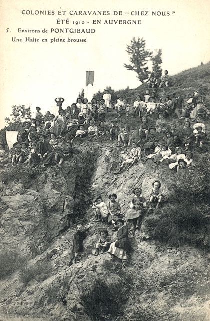 Halte en pleine brousse - Environs de Pontgibaud