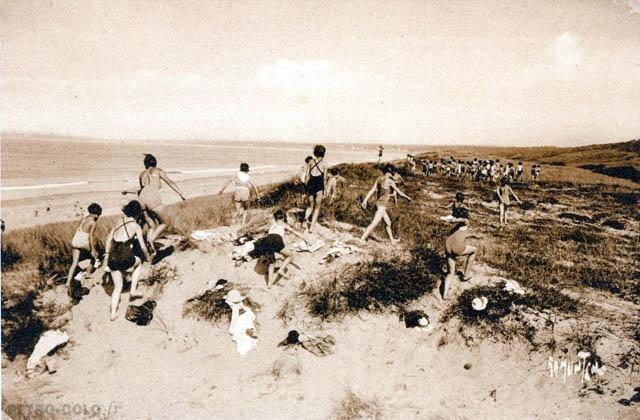 Jeux sur les dunes - Camp de lAlouette