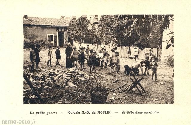 La petite guerre - Colonie Notre-Dame-du-Moulin