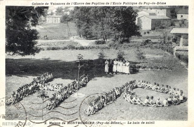 Le bain de soleil - Maison de Montboissier