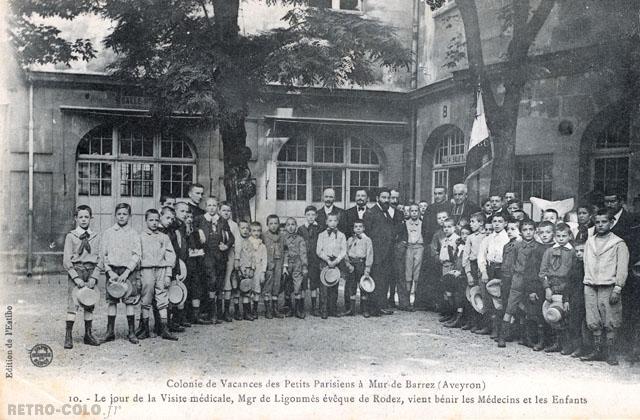 Le jour de la visite mdicale - Colonie de Vacances des Petits Parisiens