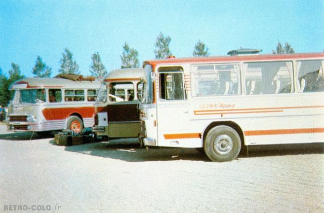 Les autobus - Colonie de Vacances Usinor