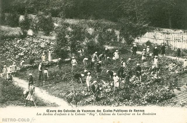 Les jardins d'enfants - Colonies de Vacances des Ecoles Publiques de Rennes