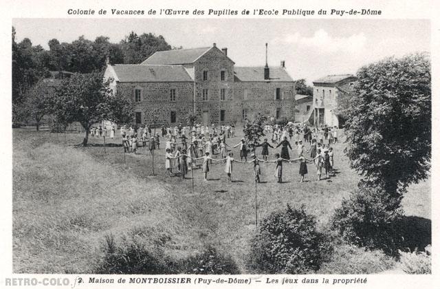 Les jeux dans la proprit - Maison de Montboissier