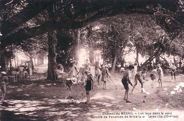 Les jeux dans le parc - Colonie de Vacances de Brive la Gaillarde