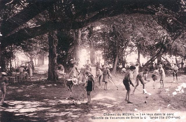 Les jeux dans le parc - Colonie de Vacances de Brive la Gaillarde