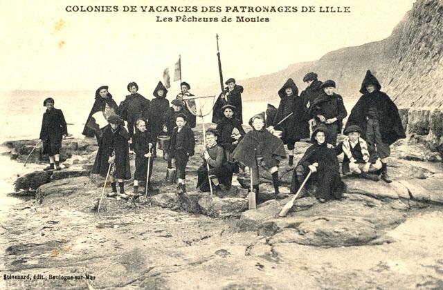 Les pcheurs de moules - Colonies de vacances des Patronages de Lille