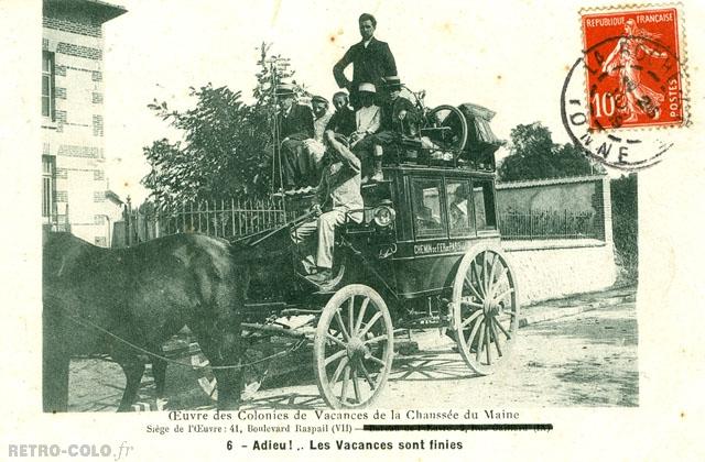 Les vacances sont finies - Colonies de Vacances de la Chausse du Maine