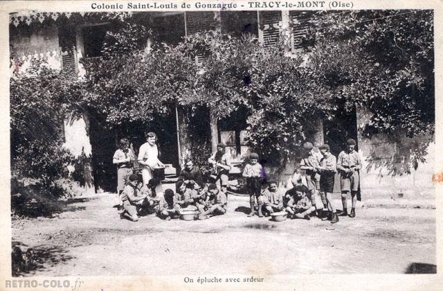 On pluche avec ardeur - Colonie Saint-Louis de Gonzague