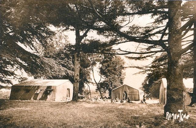 Repos sous les pins - Camp de l'Alouette