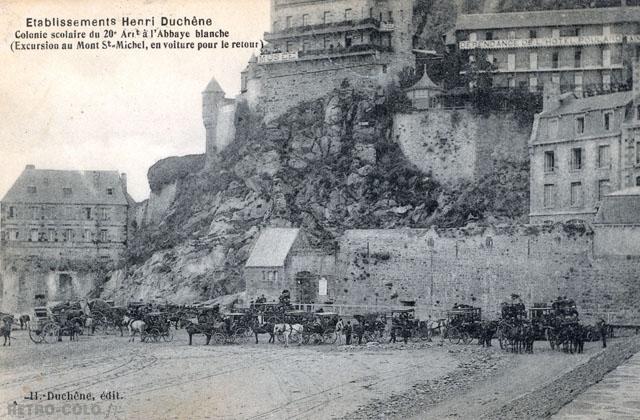 Retour du Mont Saint-Michel - Colonies Scolaires de Vire