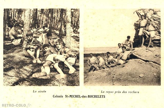 Sieste dans les bois - Colonie Saint-Michel-des-Rochelets