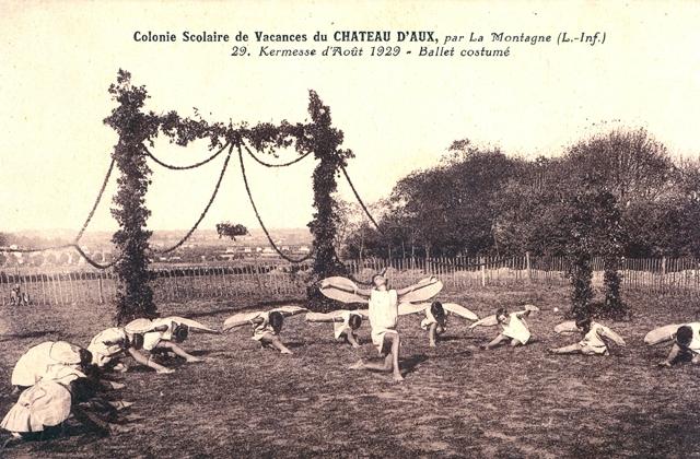 Ballet costum - Colonie Scolaire de Vacances du Chteau d'Aux